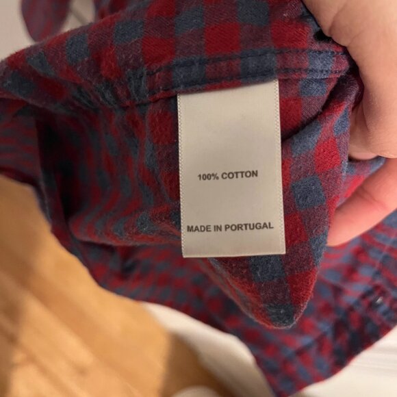 Flint and Tinder Check Button Down - L - Picture 4 of 4